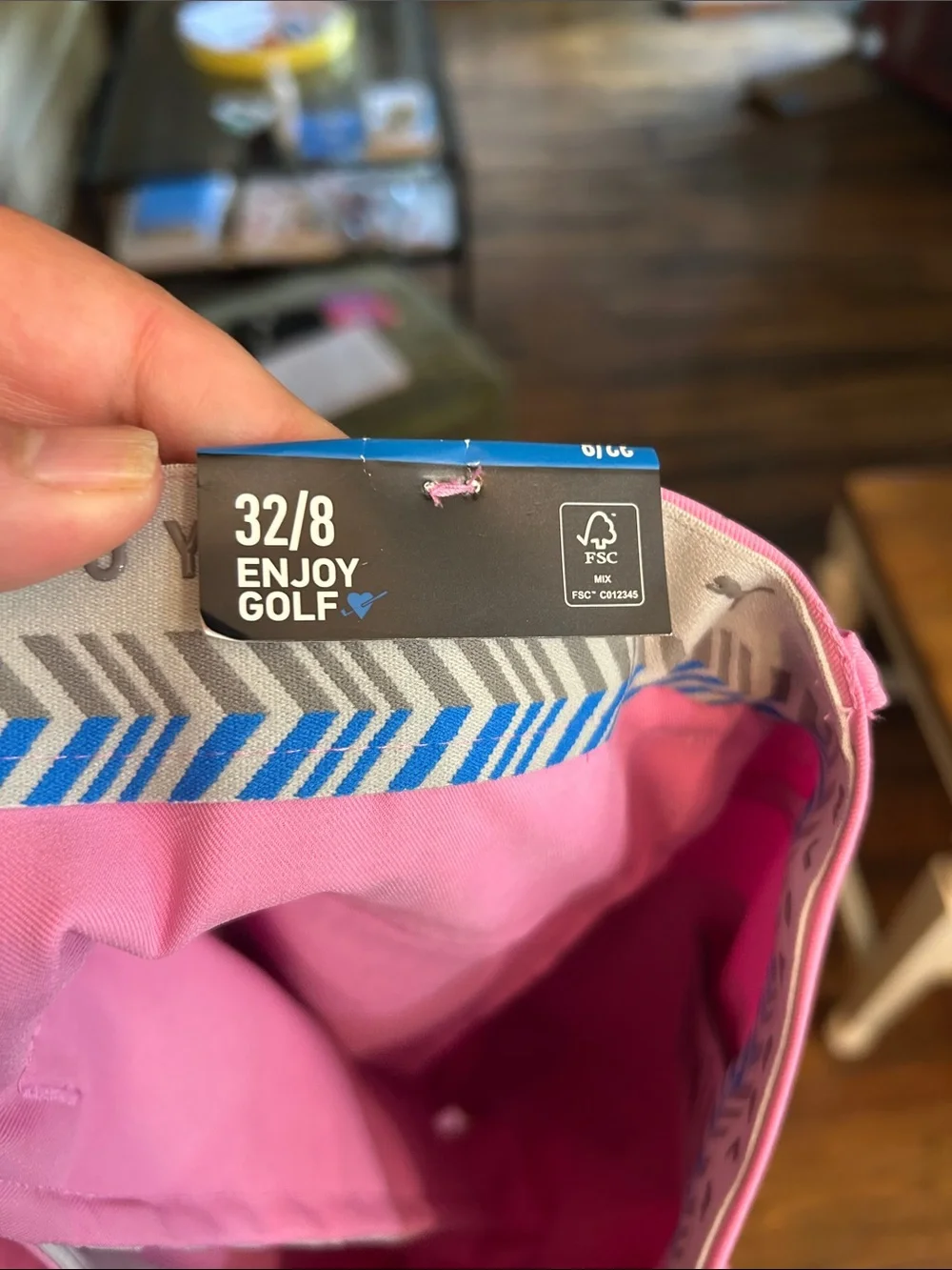 Puma Men’s Pink Performance Golf Shorts